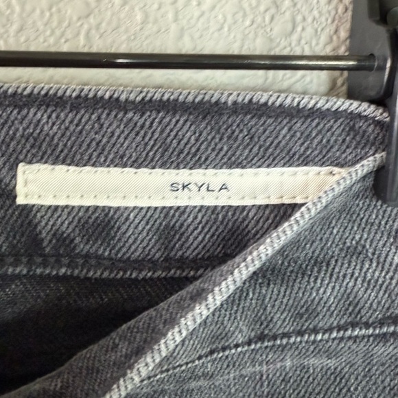 New Citizens of Humanity Skyla Mid Rise Cigarette Jeans Covert Black Denim 26 - Picture 10 of 16